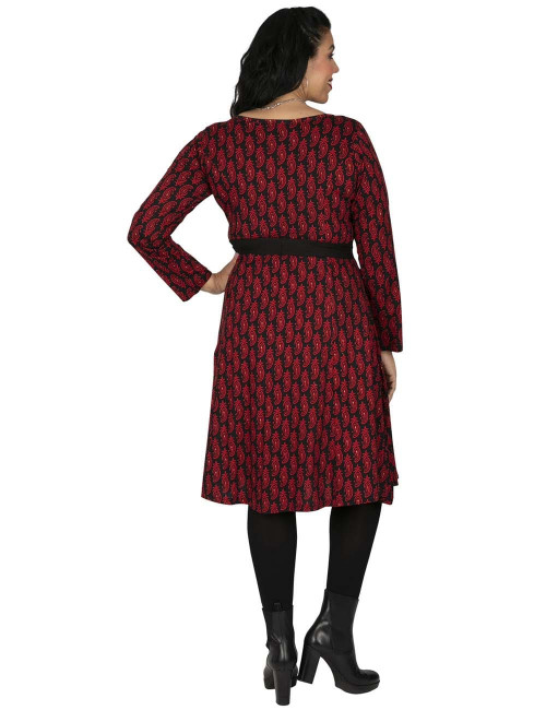 vestito-cintura-inverno-grandi dimensioni
