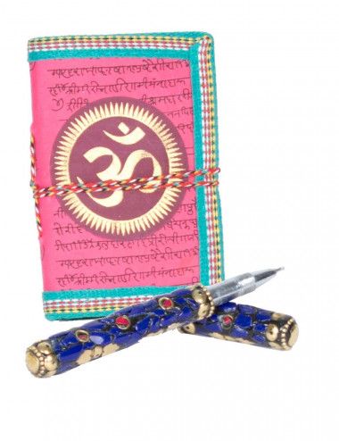 stylo-artisanat-ethnique-vert-rechargeable-quotidien 2
