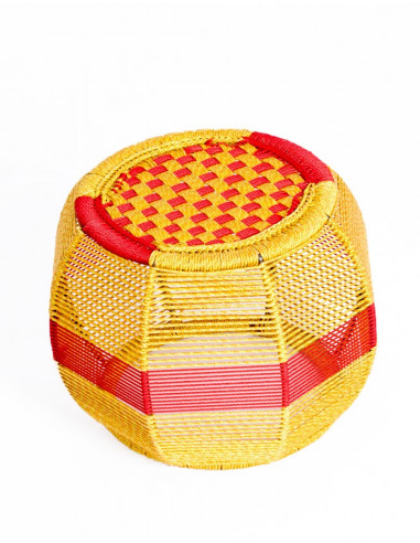 RMU0003 - Tabouret en métal tressé