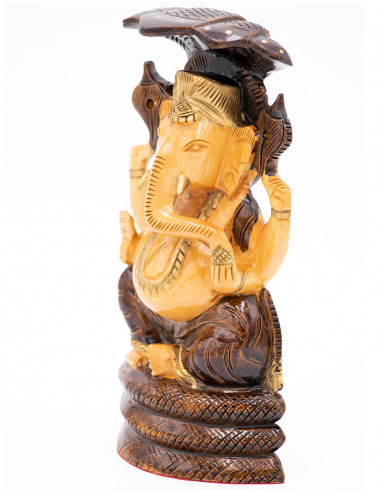 TST0148 - Bicolor Ganesha Statue