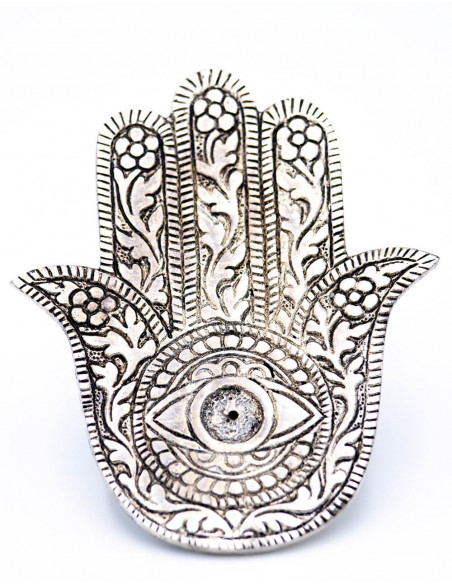 RAR1002 - Metal Hamsa Hand Incense Holder