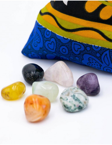 TPI0004 - Borsa con 7 Pietre Chakra