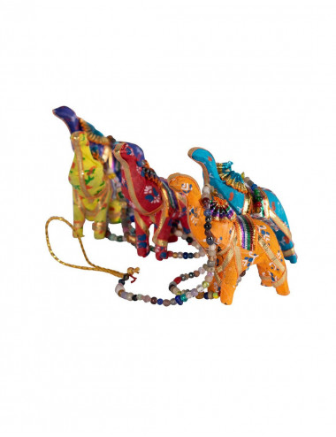 TCG0004 - Elephant fabric pendant