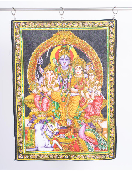 TTD1108L – Wandteppich „Kleine Familie“.