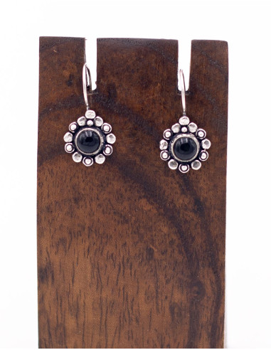 SPE0071 - Blumenohrringe aus Gold oder Silber...