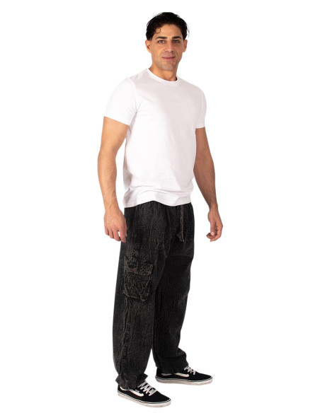 MPA2517H – Unisex-Haremshose mit Cargotaschen
