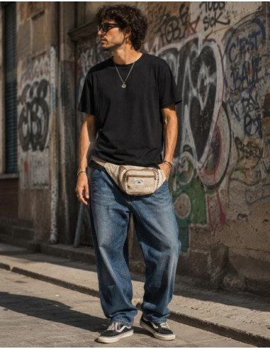 BRÑ0010 - Kimago Indian Ethnic Style Hemp...