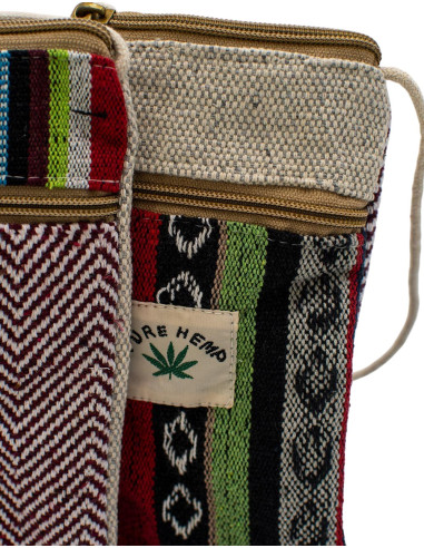 BBA0027 – Handgefertigte Hanf-Handytasche aus...
