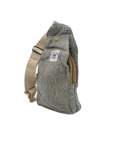 BMH00272 - Zaino triangolare unisex in canapa...