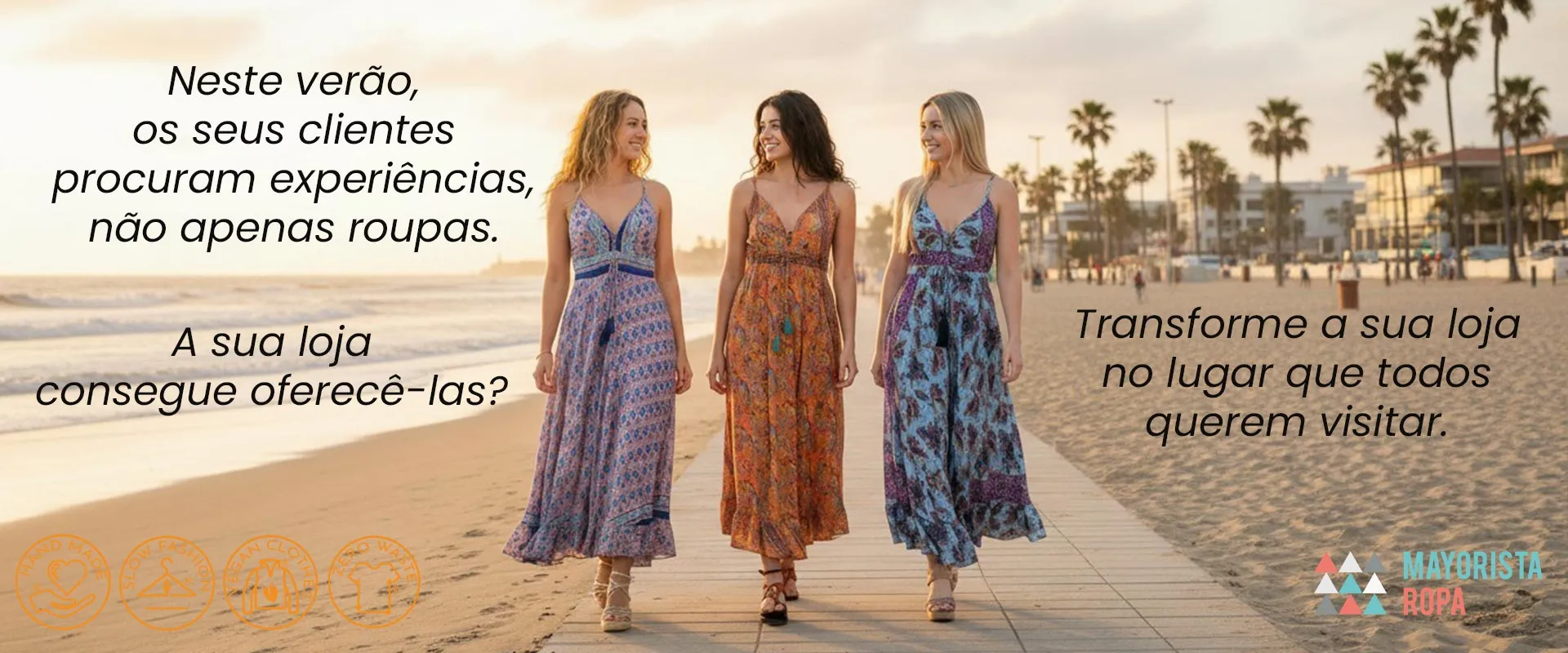 Roupas boho chic no atacado
